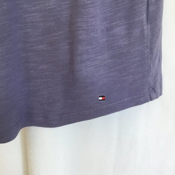 Tommy Hilfiger Tee Relaxed Short Sleeve Lace Yoke and Sleeves Women's Sz Medium - Picture 5 of 7